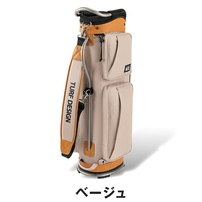 ベストスポーツ TURF DESIGN（ターフデザイン）製品。TURF DESIGN キャディバッグ 25SS TDCB-BE70