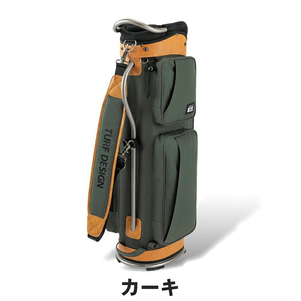 TURF DESIGN キャディバッグ 25SS TDCB-BE70 | 自転車、ゴルフ