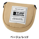 ベストスポーツ TURF DESIGN（ターフデザイン）製品。TURF DESIGN?パターカバー/マレット型 26SS TDPC-BF70M