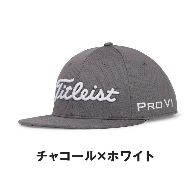 ベストスポーツ Titleist（タイトリスト）製品。Titleist ツアーエリート フラットビル キャップ 25SS TH24ATEFBN2