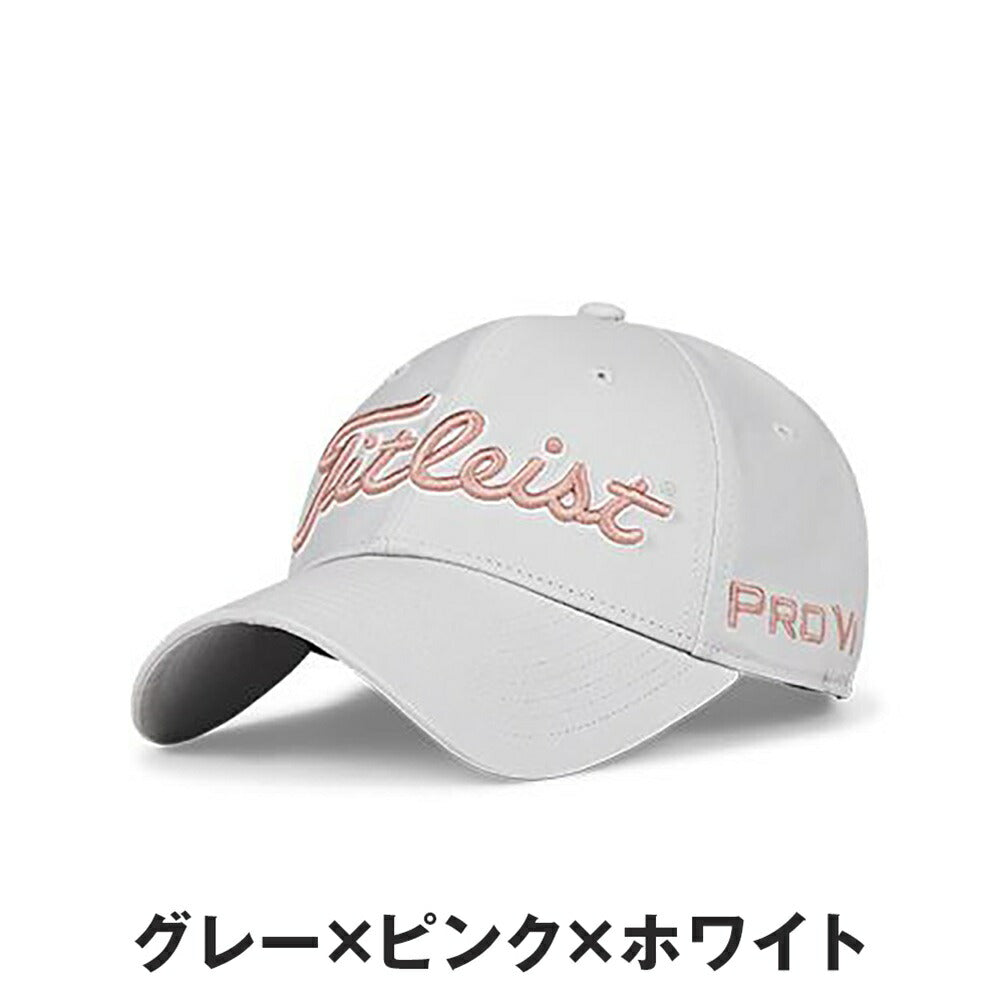 Titleist ウィメンズ ツアーパフォーマンス キャップ 25SS TH25AWTPN2