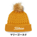 ベストスポーツ Titleist（タイトリスト）製品。Titleist ケーブルニット ポンポン ビーニー 24FW TH23WCKNP-71