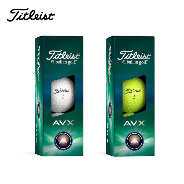 ゴルフボール Titleist（タイトリスト）製品。Titleist AVX 2024 3球入 T9014S-J