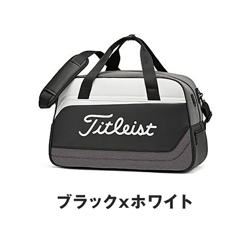 Yahoo!オークション -「titleist ゴルフ ボストンバッグ」の落札