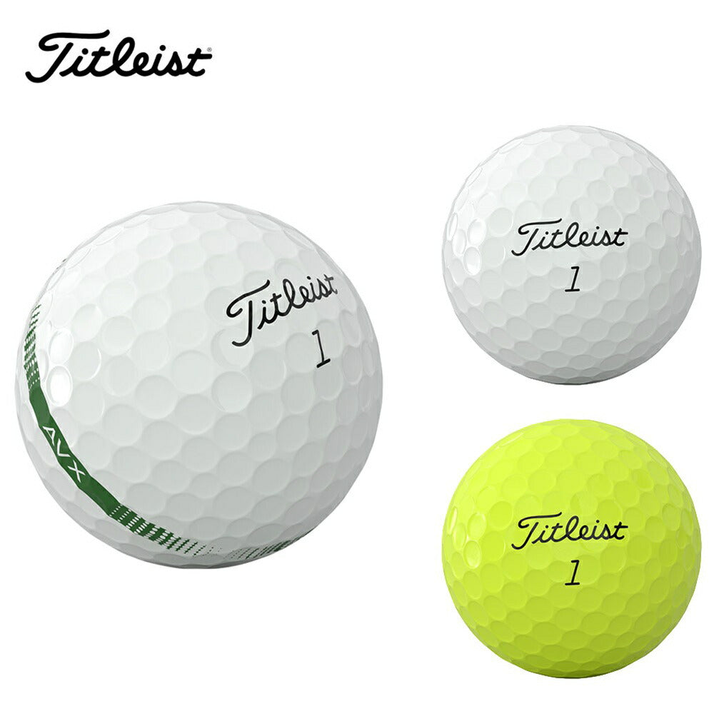 Titleist AVX 2026 3球入 T9015S-J | 自転車、ゴルフ、アウトドアの