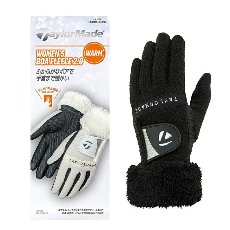 ベストスポーツ TaylorMade（テーラーメイド）製品。TaylorMade W ボアフリースグローブ ペア 25FW TL609