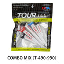 ベストスポーツ USGA（ユーエスジーエー）製品。USGA TOUR TEE COMBO 5P T-490