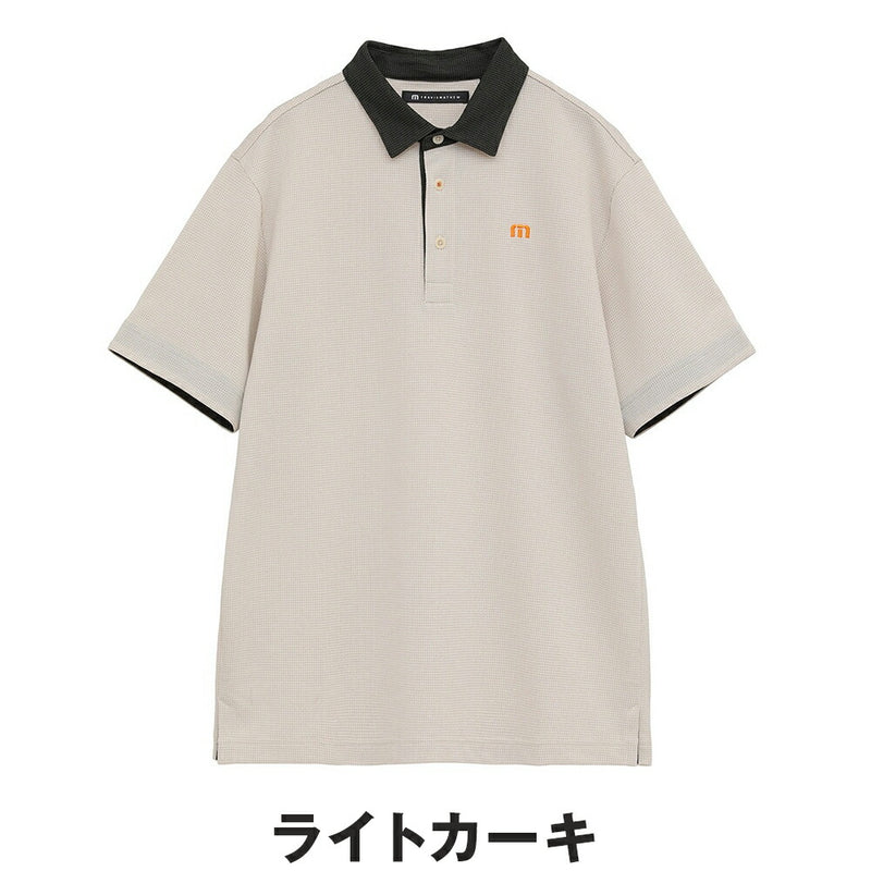 ベストスポーツ TravisMathew（トラヴィスマシュー）製品。TravisMathew ハウンドツゥース 涼感ポロ 25FW 7AM053