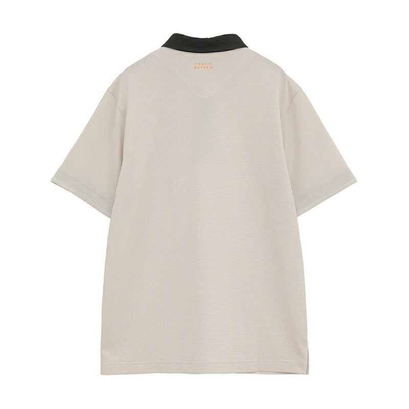 ベストスポーツ TravisMathew（トラヴィスマシュー）製品。TravisMathew ハウンドツゥース 涼感ポロ 25FW 7AM053