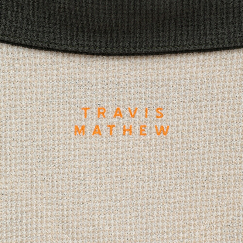 ベストスポーツ TravisMathew（トラヴィスマシュー）製品。TravisMathew ハウンドツゥース 涼感ポロ 25FW 7AM053
