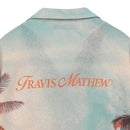 ベストスポーツ TravisMathew（トラヴィスマシュー）製品。TravisMathew パームツリーフォトプリント開襟半袖ポロ 26FW 7AP011