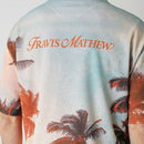ベストスポーツ TravisMathew（トラヴィスマシュー）製品。TravisMathew パームツリーフォトプリント開襟半袖ポロ 26FW 7AP011