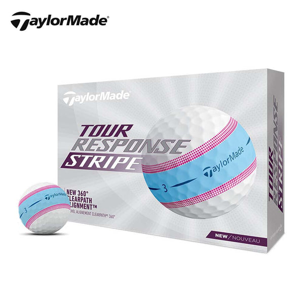 割引対象商品（3,000円以上） TaylorMade（テーラーメイド）製品。TaylorMade ゴルフボール ツアーレスポンス ストライプ 23FW N9506801