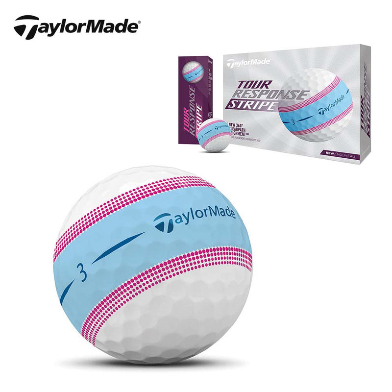 ベストスポーツ TaylorMade（テーラーメイド）製品。TaylorMade ゴルフボール ツアーレスポンス ストライプ 23FW N9506801