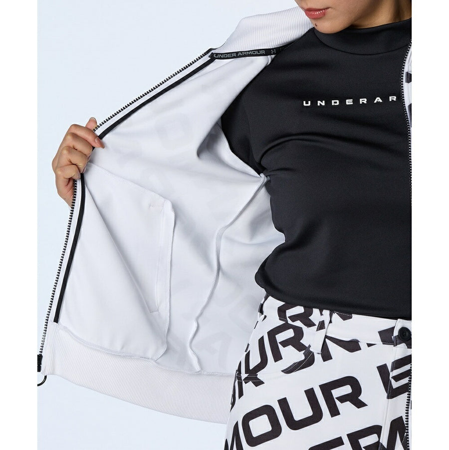 UNDER ARMOUR UAパフォーマンスニット プリント フルジップ