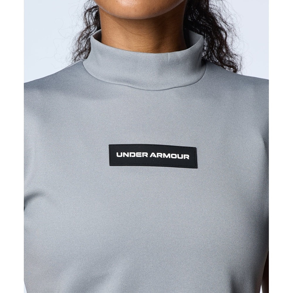 Under Armour UAアーマーニット ショートスリーブ モックネック シャツ/WOMEN 24SS 1384976