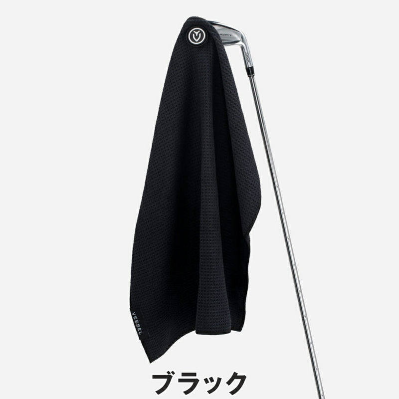 ベストスポーツ VESSEL（ベゼル）製品。VESSEL Magnetic Golf Towel S 2024 TW0221S