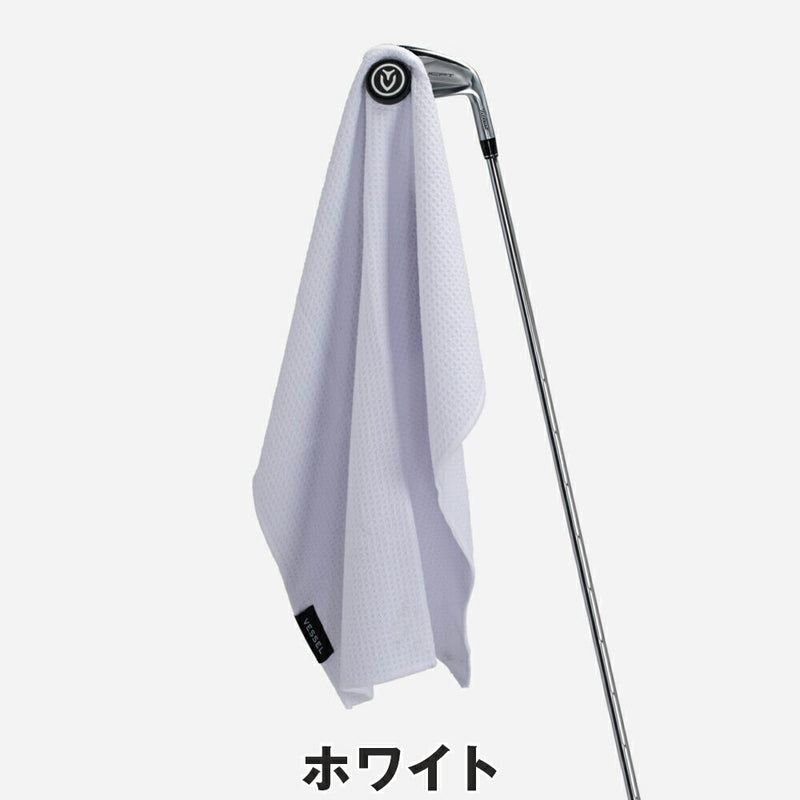 ベストスポーツ VESSEL（ベゼル）製品。VESSEL Magnetic Golf Towel S 2024 TW0221S