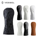 ベストスポーツ VESSEL（ベゼル）製品。VESSEL LUX HEADCOVER EMBOSSED 26SS HC1123