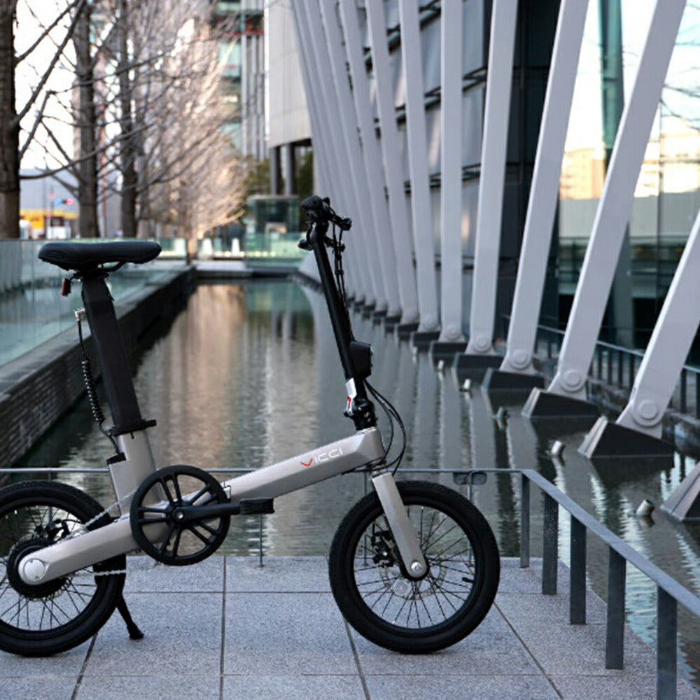 VICCI 電動アシスト折りたたみ自転車 前カゴ付き (直接引き取り限定) 楽天市場】【最大P29倍!!5日は5と0のつく日!!】【台数限定セール