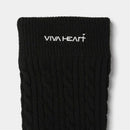 ベストスポーツ VIVA HEART（ビバハート）製品。VIVA HEART ケーブルニットレッグウォーマー 24FW 01302060