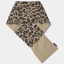 ベストスポーツ VIVA HEART（ビバハート）製品。VIVA HEART レオパード柄中綿マフラー 24FW 01302063