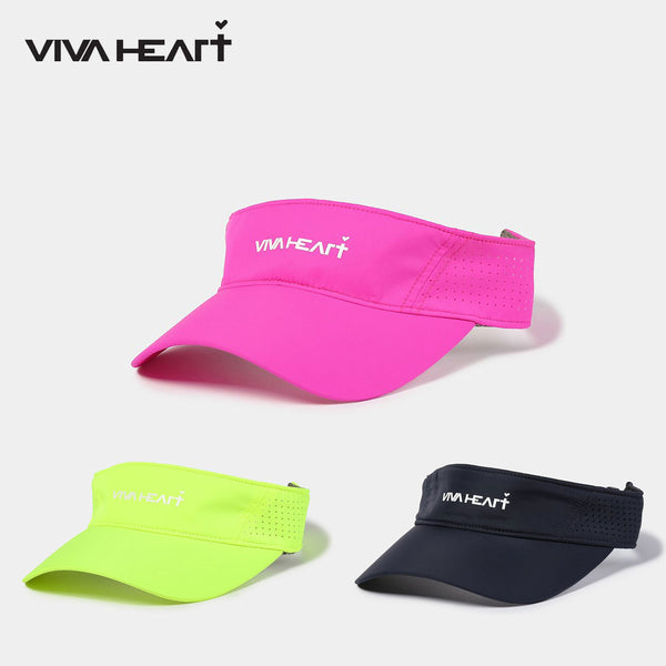 VIVA HEART（ビバハート） VIVA HEART（ビバハート）製品。VIVA HEART レディース ナイロンリップパンチングバイザー 24SS 01351263