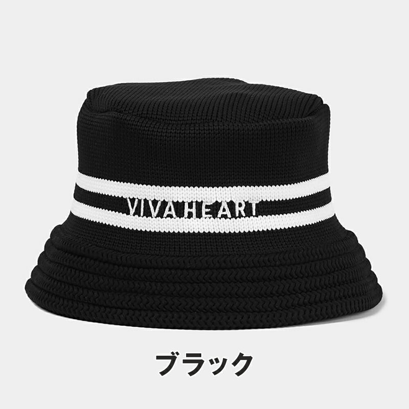 ベストスポーツ VIVA HEART（ビバハート）製品。VIVA HEART ポリニットバケットハット 24FW 01352800