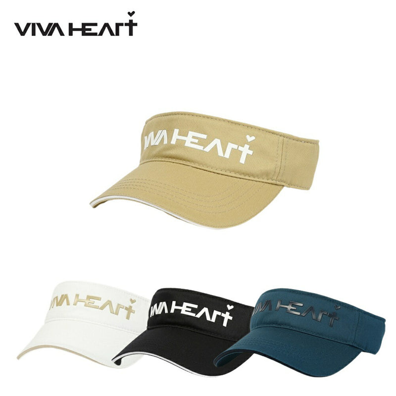 ベストスポーツ VIVA HEART（ビバハート）製品。VIVA HEART レディース ベーシックバイザー 23FW 013-59860