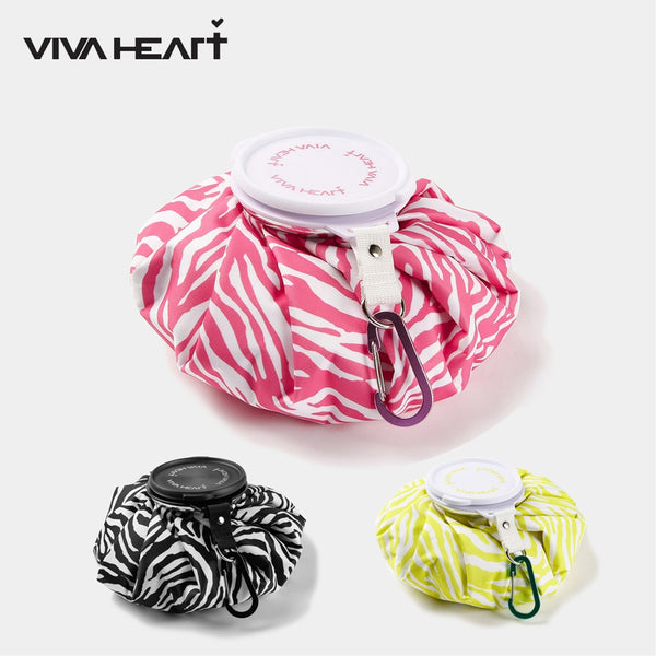 ゴルフ VIVA HEART（ビバハート）製品。VIVA HEART ゼブラプリントBig氷のう 24SS 01391400