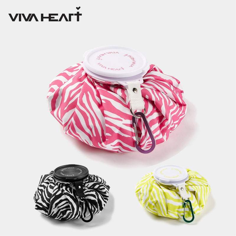 ベストスポーツ VIVA HEART（ビバハート）製品。VIVA HEART ゼブラプリントBig氷のう 24SS 01391400