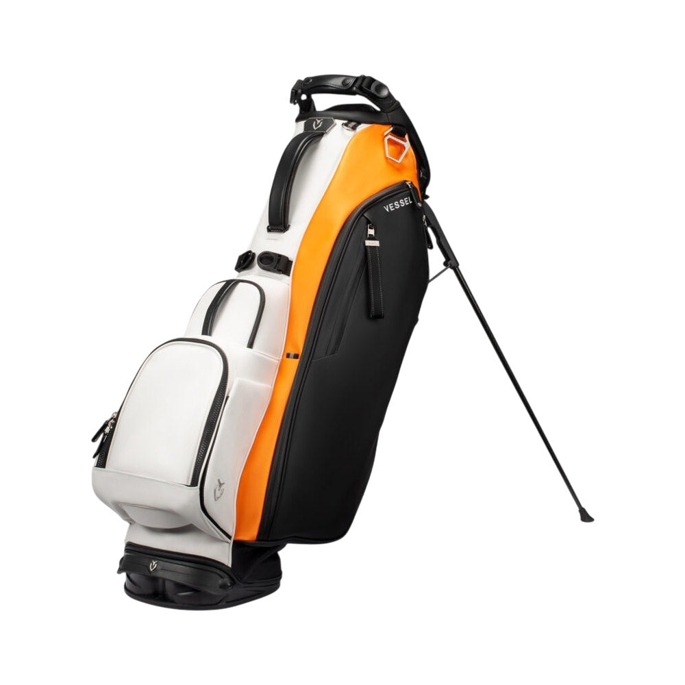 VESSEL PLAYER 4.0 ベゼル キャデイバッグ/ブラック/オレンジ VESSEL ベゼル 正規品 Player 4.0 Stand Bag スタンドバッグ キャディ