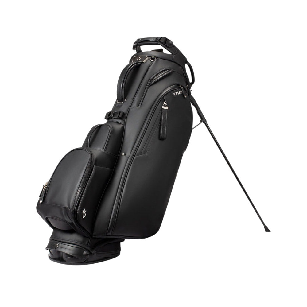 Vessel ブラック キャディバッグ VESSEL キャディバッグ PLAYER 5.0 PRO SINGLE 25SS PLYRVPRO25