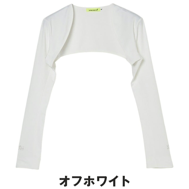 ベストスポーツ VIVA HEART（ビバハート）製品。VIVA HEART スタイルアップ高機能ベア天UVボレロ 25SS 01223312