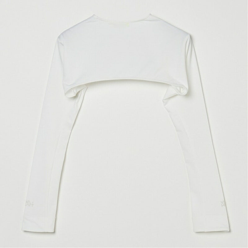 ベストスポーツ VIVA HEART（ビバハート）製品。VIVA HEART スタイルアップ高機能ベア天UVボレロ 25SS 01223312