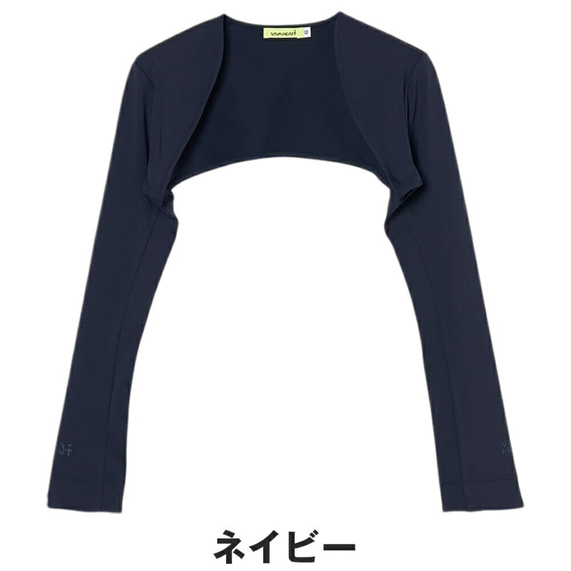ベストスポーツ VIVA HEART（ビバハート）製品。VIVA HEART スタイルアップ高機能ベア天UVボレロ 25SS 01223312