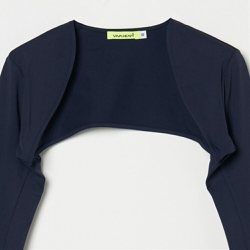 ベストスポーツ VIVA HEART（ビバハート）製品。VIVA HEART スタイルアップ高機能ベア天UVボレロ 25SS 01223312