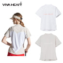 ベストスポーツ VIVA HEART（ビバハート）製品。VIVA HEART ハートバックダブルメッシュ半袖モックネック 25SS 01223441