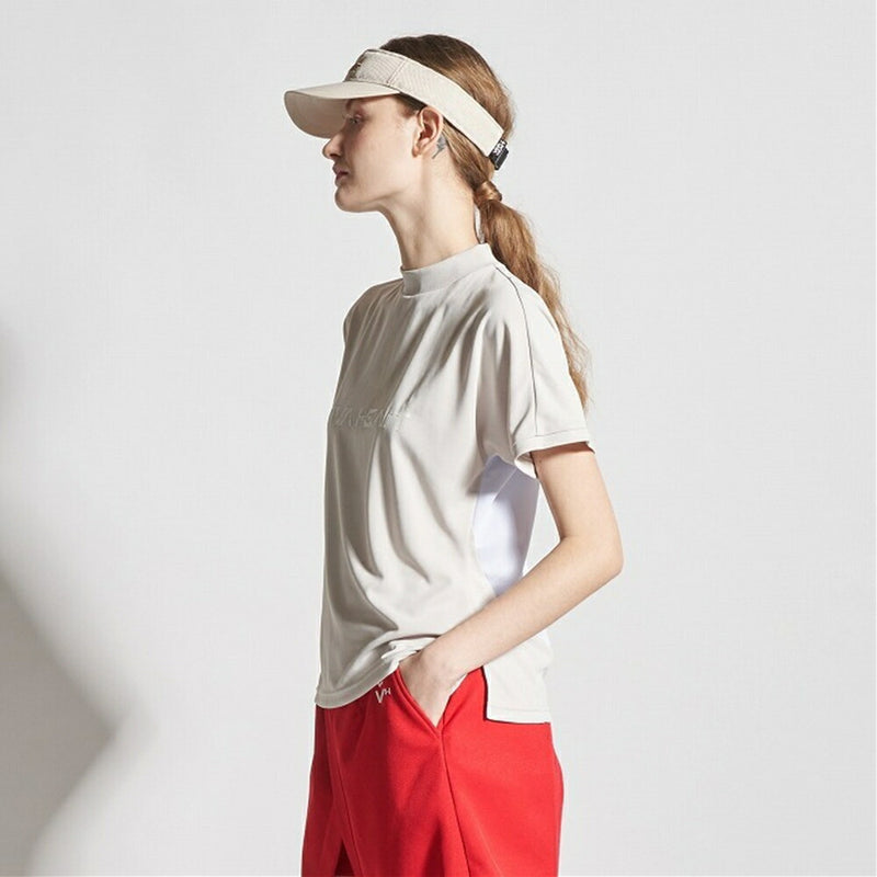 ベストスポーツ VIVA HEART（ビバハート）製品。VIVA HEART ハートバックダブルメッシュ半袖モックネック 25SS 01223441