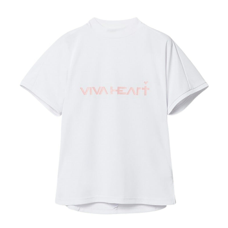 ベストスポーツ VIVA HEART ハートバックダブルメッシュ半袖モックネック 25SS 01223441
