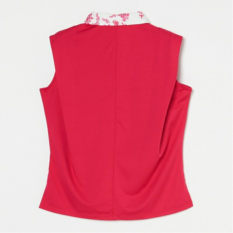 ベストスポーツ VIVA HEART（ビバハート）製品。VIVA HEART ボタニカル高機能ベア天 ノースリーブシャツ 25SS 01223470