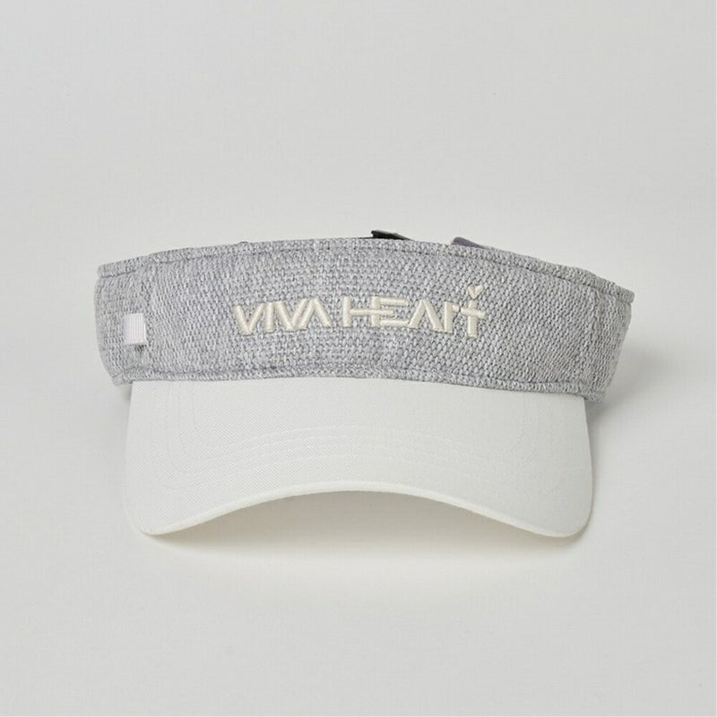 ベストスポーツ VIVA HEART（ビバハート）製品。VIVA HEART レディース リネン風バイザー 25SS 01353261