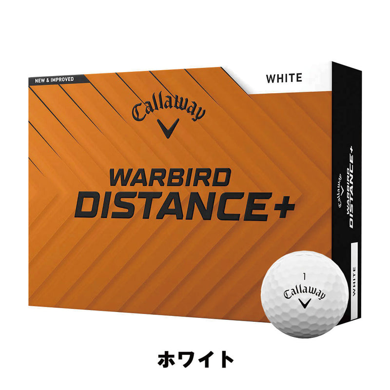 ベストスポーツ Callaway（キャロウェイ）製品。Callaway WARBIRD DISTANCE+ボール 12球入 642146212