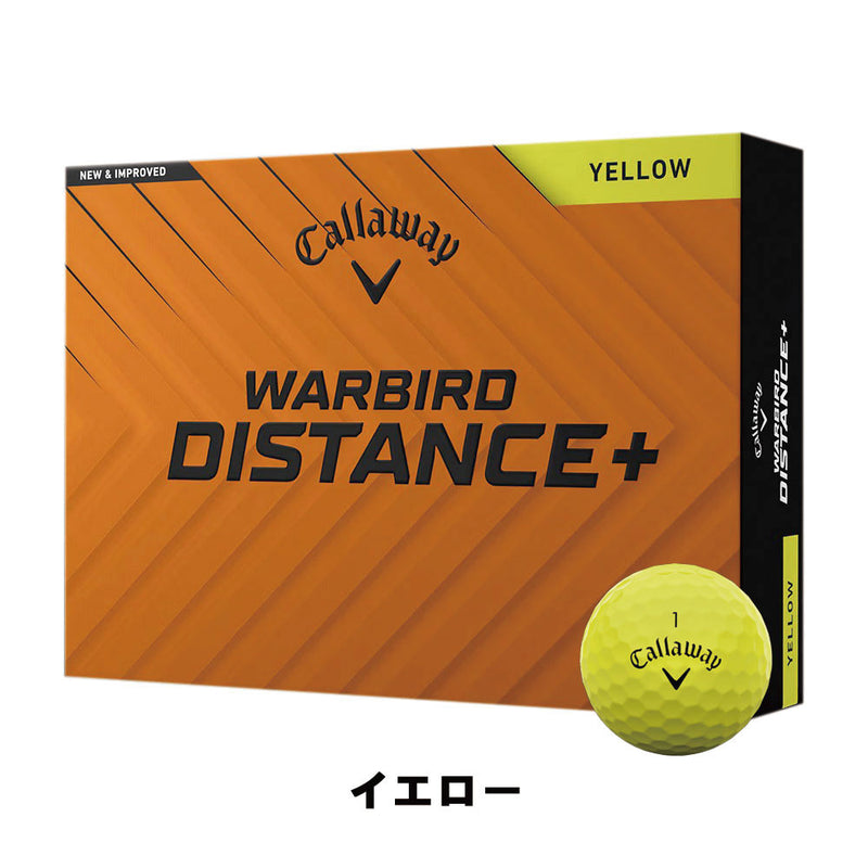 ベストスポーツ Callaway（キャロウェイ）製品。Callaway WARBIRD DISTANCE+ボール 12球入 642146212