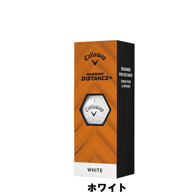 ベストスポーツ Callaway WARBIRD DISTANCE+ボール 3球入