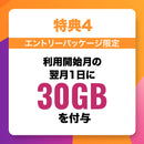 ベストスポーツ 格安SIM y.u mobile（ワイユーモバイル） エントリーパッケージ 5大特典 初月無料 docomo回線