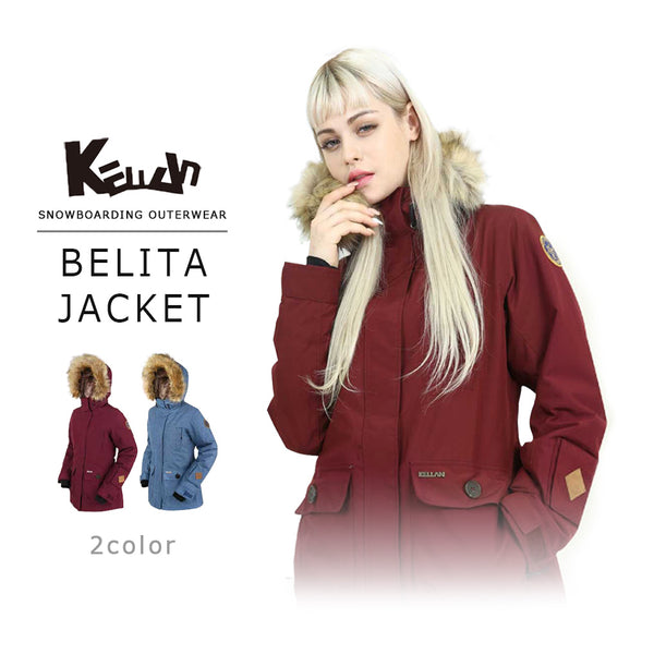 割引対象商品（3,000円以上） KELLAN（ケラン）製品。KELLAN スノーボードウェア BELITA JACKET 10105