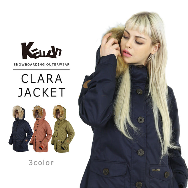 割引対象商品（3,000円以上） KELLAN（ケラン）製品。KELLAN スノーボードウェア CLARA JACKET 10106