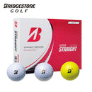 ベストスポーツ BRIDGESTONE（ブリヂストン）製品。BRIDGESTONE GOLF ブリヂストンゴルフ ゴルフボール SUPER STRAIGHT 2023年モデル スーパーストレート 1ダース 12球入り 日本正規品 T1WX T1GX T1YX ホワイト パールホワイト イエロー ゴルフ ボール