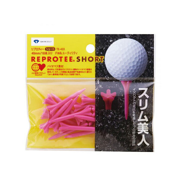 スポーツ DAIYA GOLF（ダイヤゴルフ）製品。DAIYA GOLF TE-433 リプロティーショート 18本入